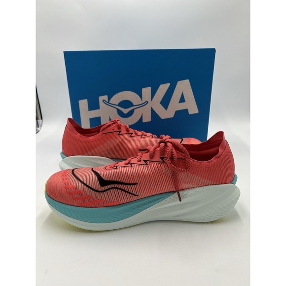 Hoka Men\'s Mach X 2 Size 9.5D New Red White 1155119/GFRT main image 7